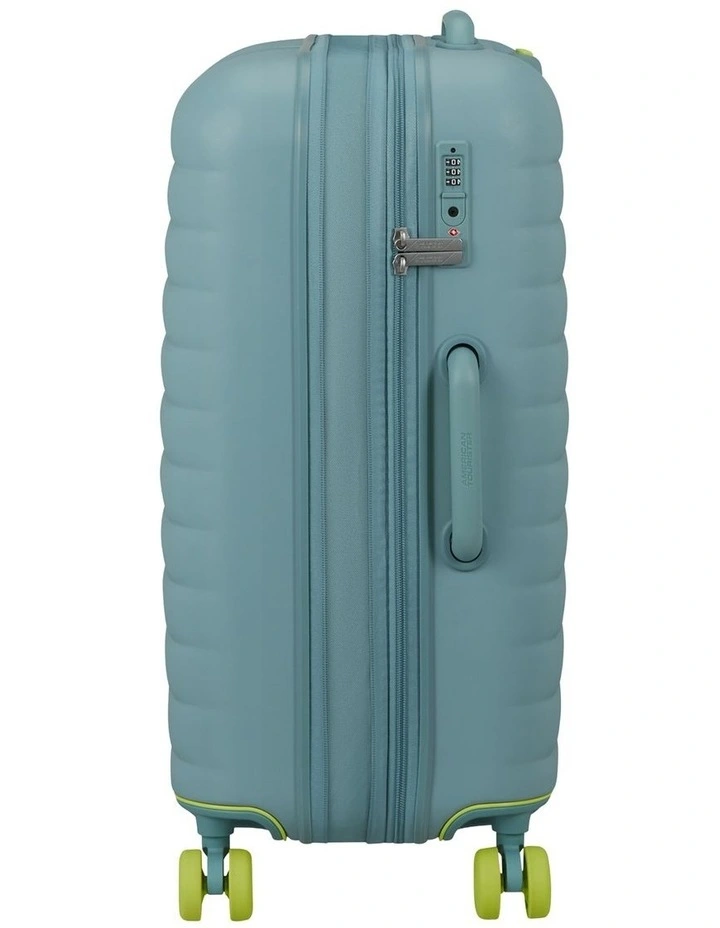 Neovibe 67cm Expandable Spinner Suitcase in Muted Mint image 5
