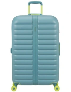 Neovibe 78cm Expandable Spinner Suitcase in Muted Mint