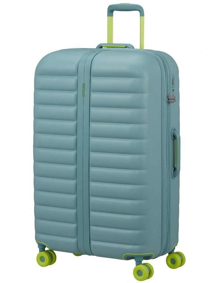 Neovibe 78cm Expandable Spinner Suitcase in Muted Mint image 2