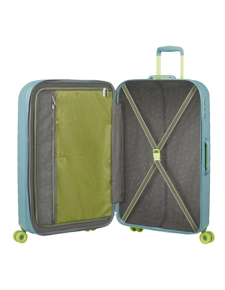 Neovibe 78cm Expandable Spinner Suitcase in Muted Mint image 7