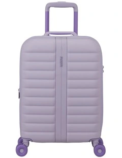 Neovibe 55cm Expandable Spinner Suitcase in Fresh Lilac