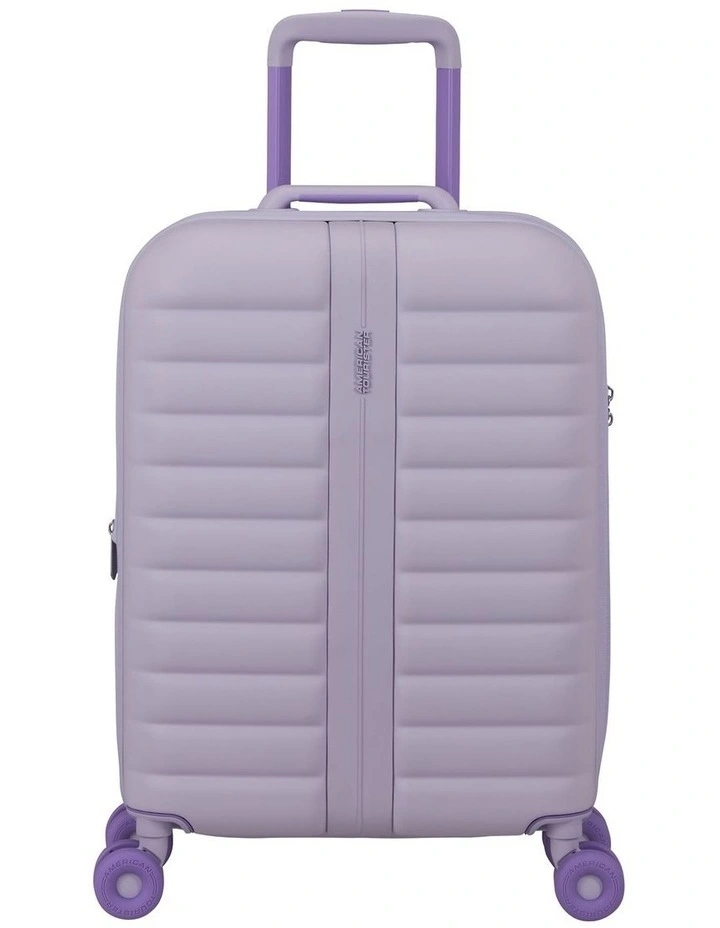 Neovibe 55cm Expandable Spinner Suitcase in Fresh Lilac image 1