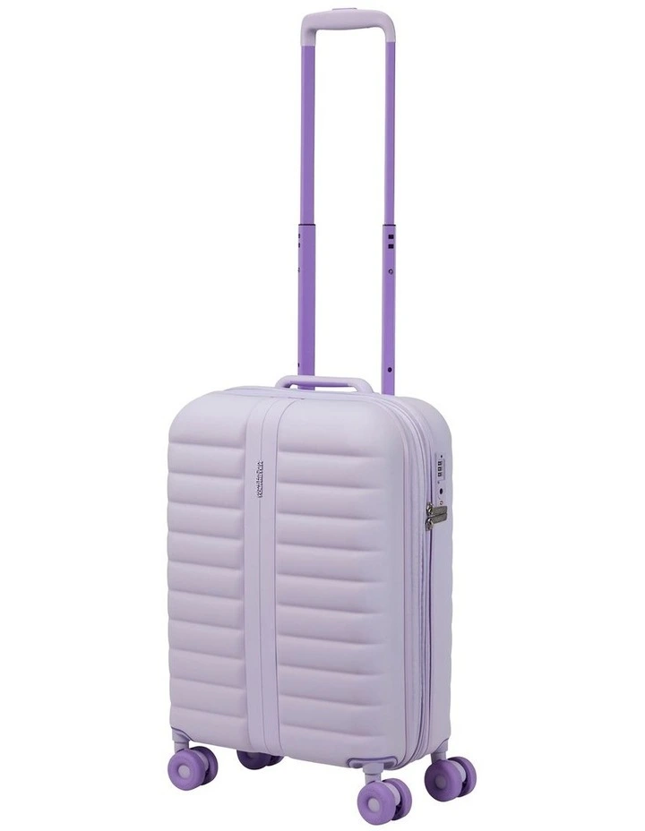 Neovibe 55cm Expandable Spinner Suitcase in Fresh Lilac image 3