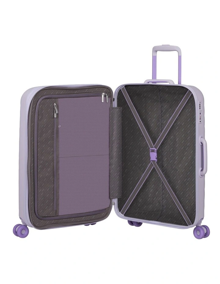 Neovibe 67cm Expandable Spinner Suitcase in Fresh Lilac image 5