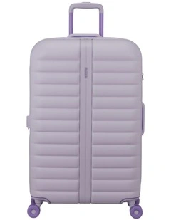 Neovibe 78cm Expandable Spinner Suitcase in Fresh Lilac