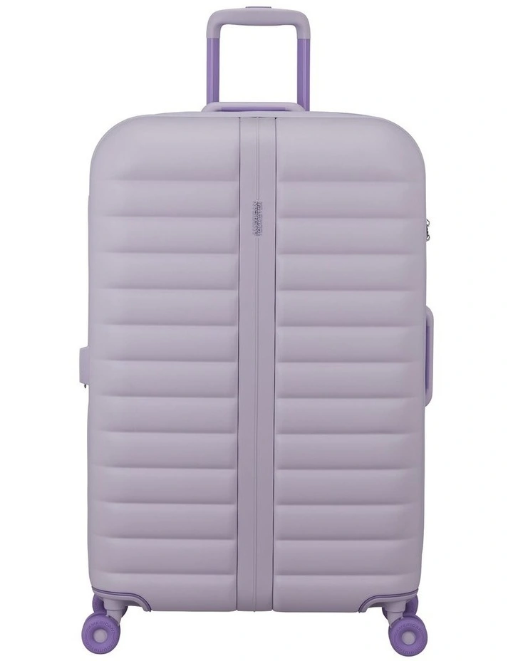 Neovibe 78cm Expandable Spinner Suitcase in Fresh Lilac image 1