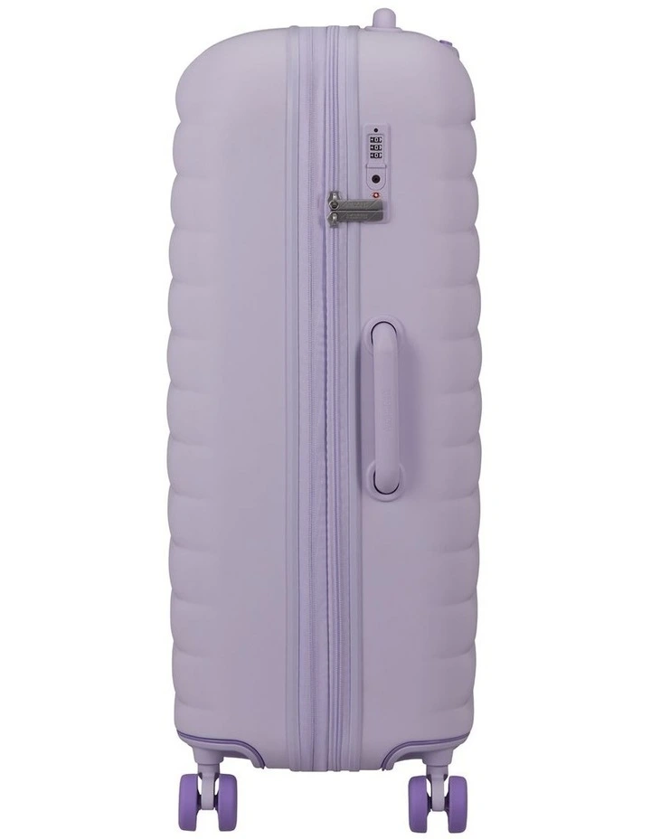 Neovibe 78cm Expandable Spinner Suitcase in Fresh Lilac image 3