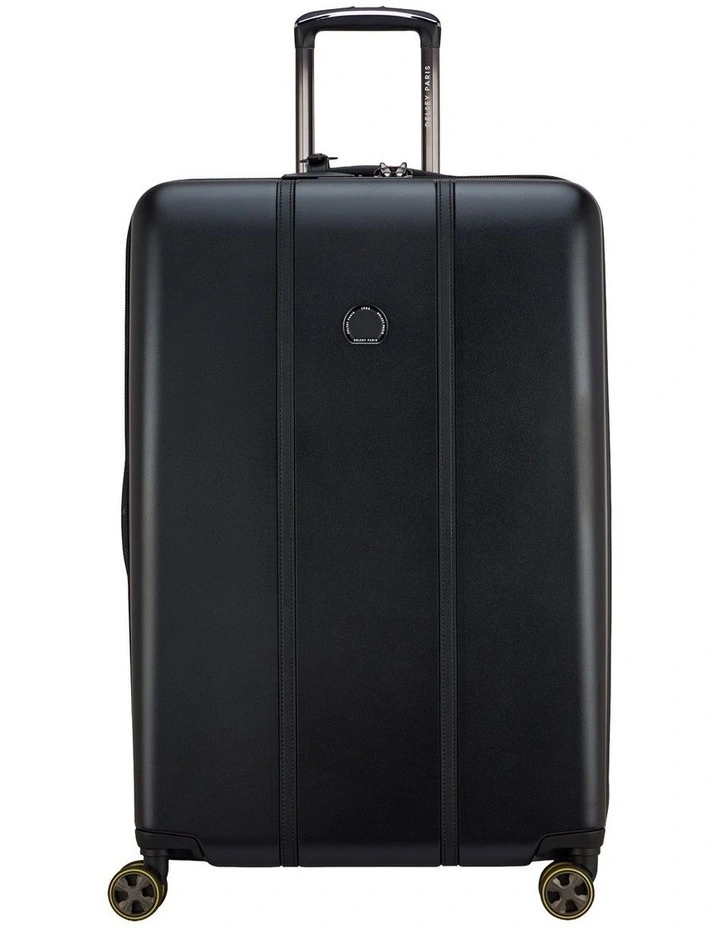 Delsey Cadence 76cm Large Suitcase in Black image 1