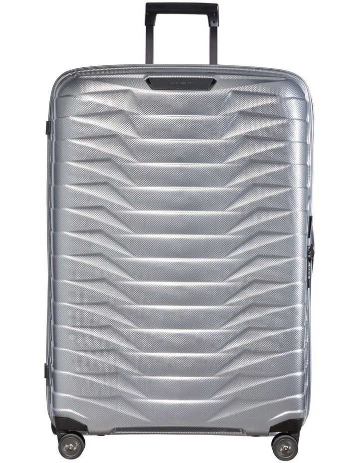 Proxis 81cm Spinner Suitcase Silver