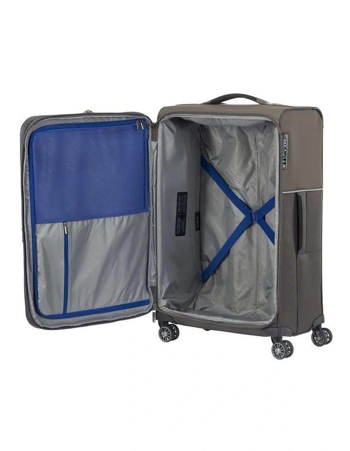 73H Soft Side Spinner Suitcase 71cm in Platinum Grey image 6