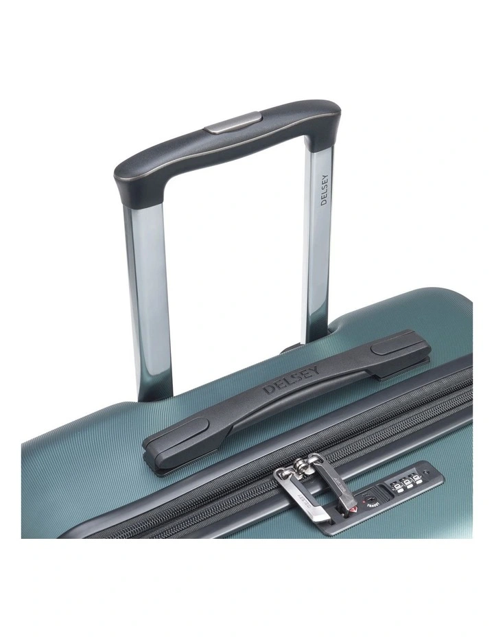 Expandable Air Armour Se 55cm Cabin Trolley Case in Green image 2