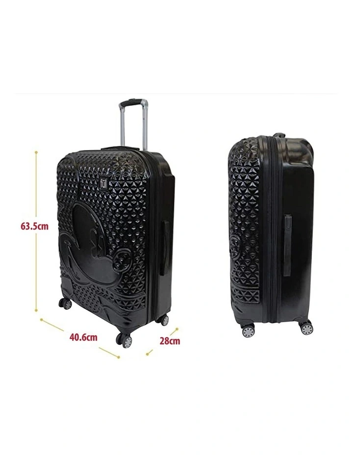 Mickey Textured Hardside Rolling Luggage Small 54cm in Black ECFC5005001021 image 3