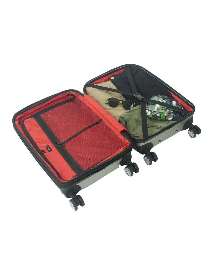 Mickey Textured Hardside Rolling Luggage Small 54cm in Black ECFC5005001021 image 5