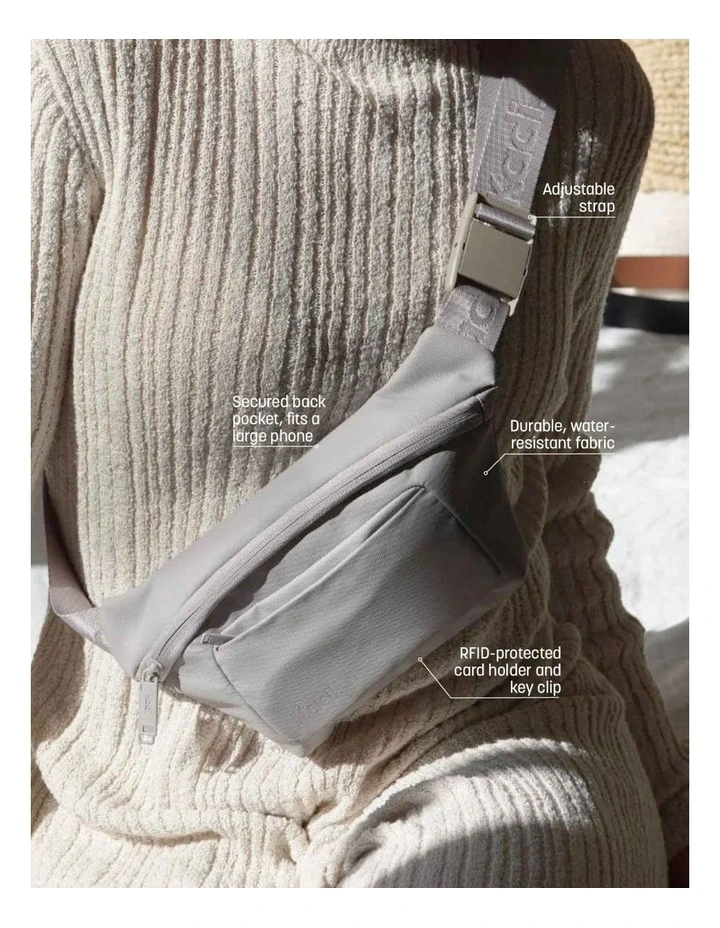 On-The-Go Belt Bag in Pebble image 2