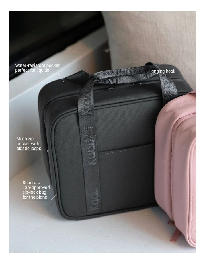 Multi-purpose Toiletry Bag in Charcoal TTIK-41-B image 2