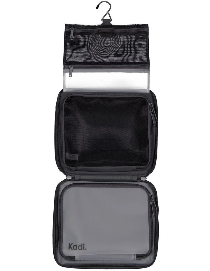 Multi-purpose Toiletry Bag in Charcoal TTIK-41-B image 5