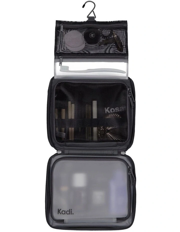 Multi-purpose Toiletry Bag in Charcoal TTIK-41-B image 6