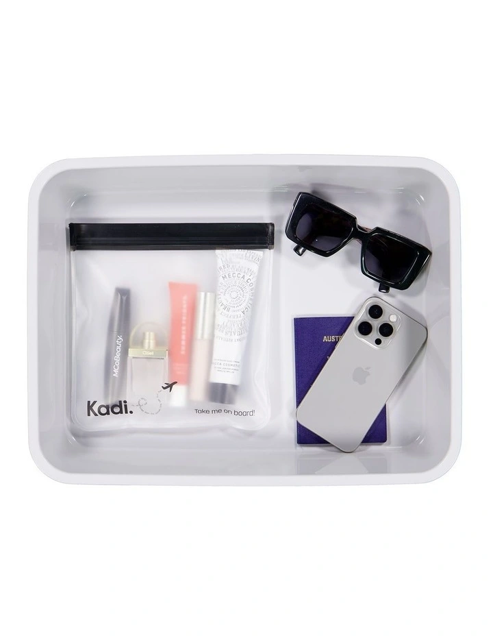Multi-purpose Toiletry Bag in Charcoal TTIK-41-B image 7
