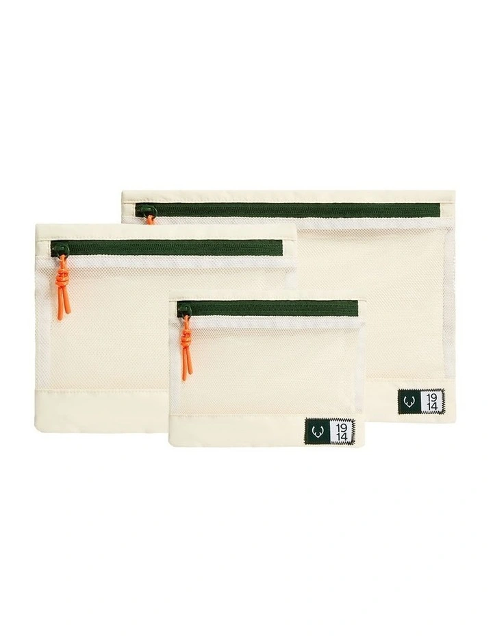 Essential Pouches 3 Pack 4734210169 in Stone image 2