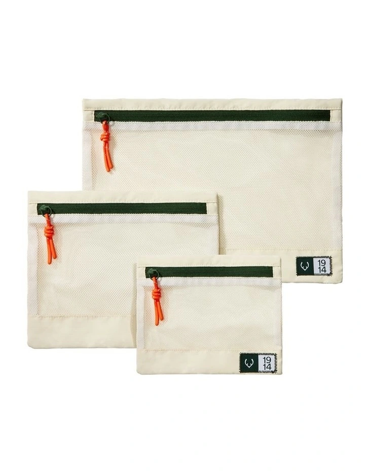 Essential Pouches 3 Pack 4734210169 in Stone image 3