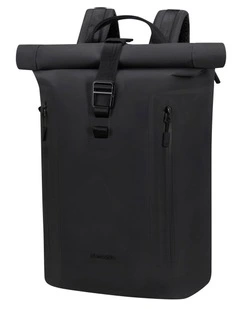 Coatify Biz Rolltop Backpack 15.6" in Black