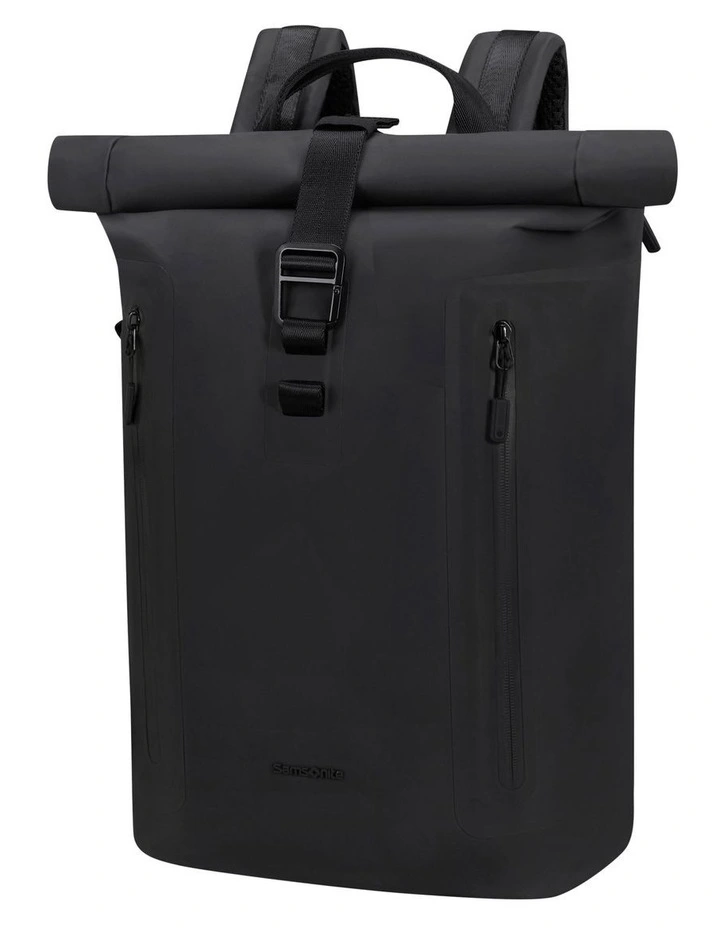 Coatify Biz Rolltop Backpack 15.6" in Black image 1