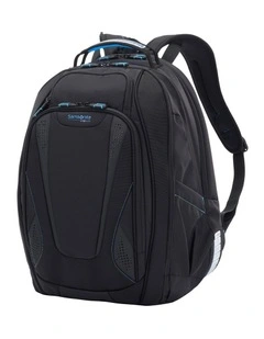 Viz Air Backpack in Black/Hyper Blue