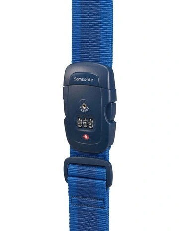 Luggage Accessories Strap/Tsa Lock 50mm in Blue