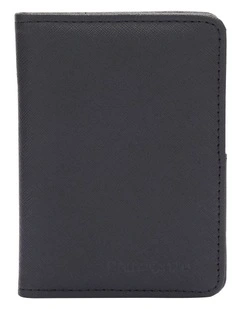 Passport Cover with RFID in Black