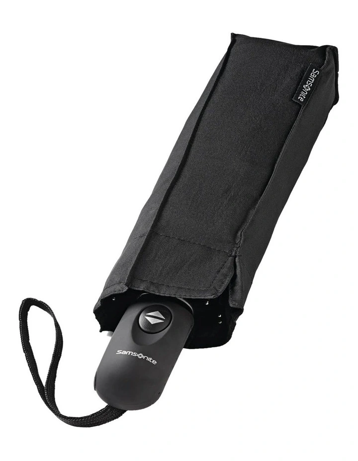 Windguard Auto Open/Close Umbrella in Black image 2