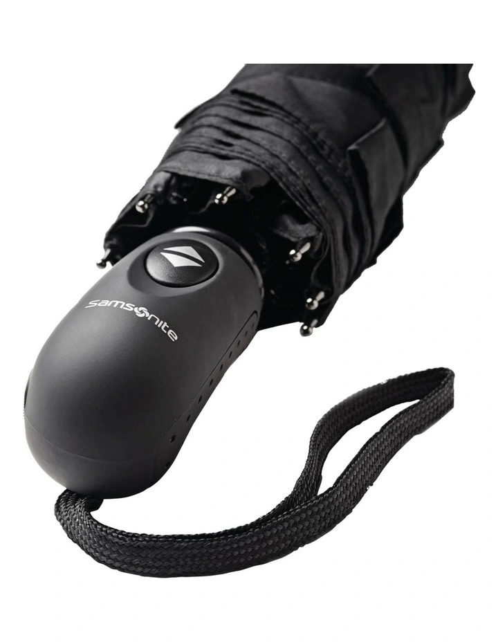 Windguard Auto Open/Close Umbrella in Black image 3