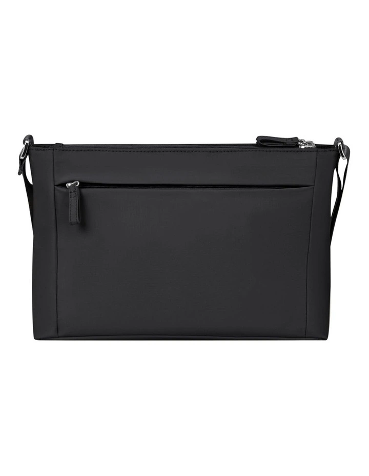 Move 5.0 Horiz. Shoulder Bag flap In Black image 4