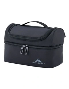 2 Tier Lunch Bag in Black