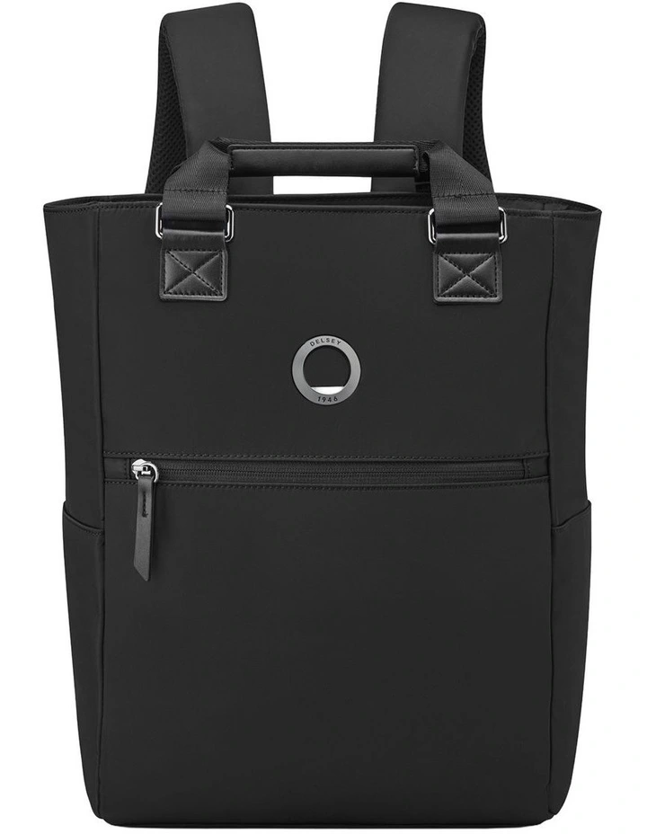 Delsey Victoire Tote Backpack in Black image 1