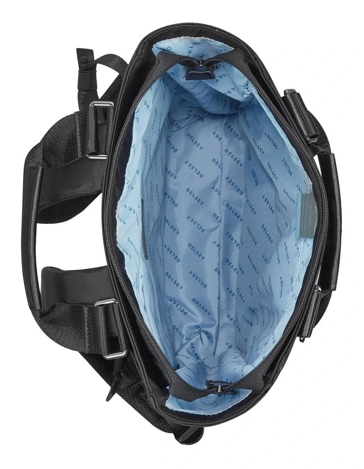 Delsey Victoire Tote Backpack in Black image 3
