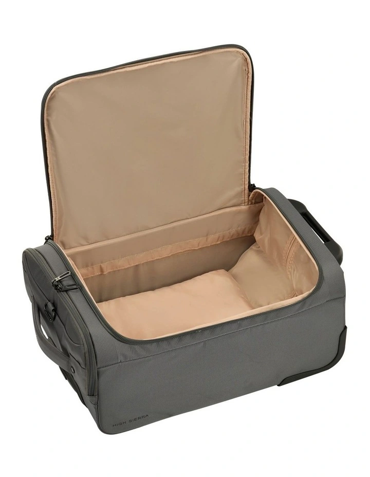 Cross Season 55cm Pro Wheeled Duffle in Ash Grey image 3
