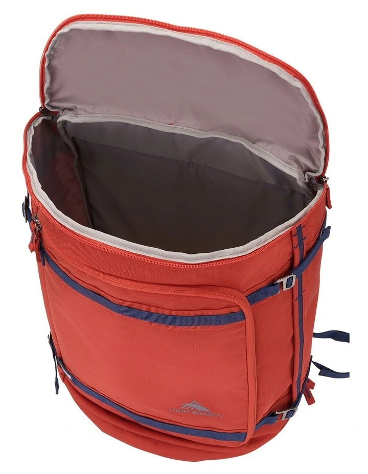 Travel Backpack in Outback Orange image 5