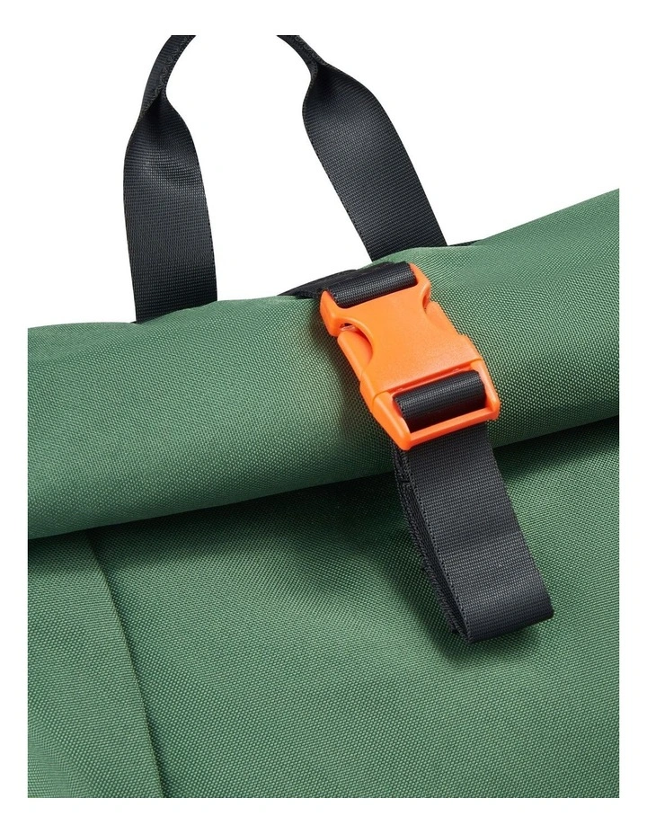 Js016D Rolltop Backpack J0374762003 in Green image 6