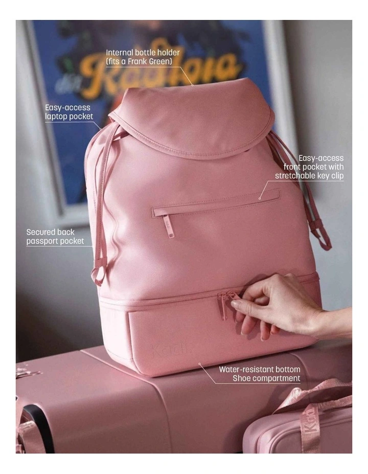 Everyday Backpack in Dusty Pink TTIK-13-K image 2