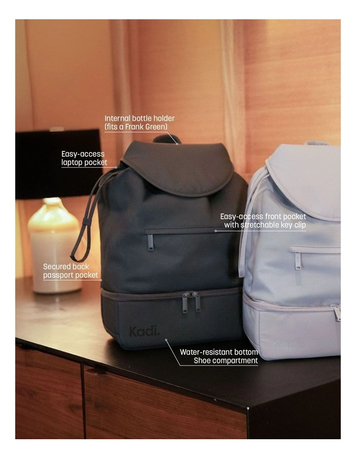 Everyday Backpack in Charcoal TTIK-13-B image 2