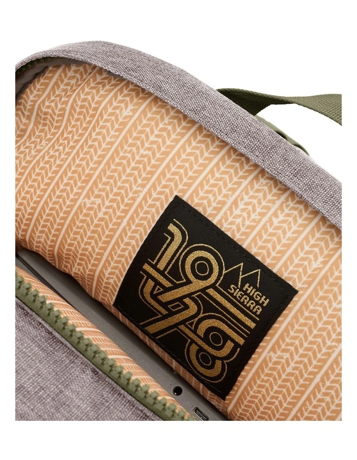 78 Vintage Backpack in Grey/Olive image 7