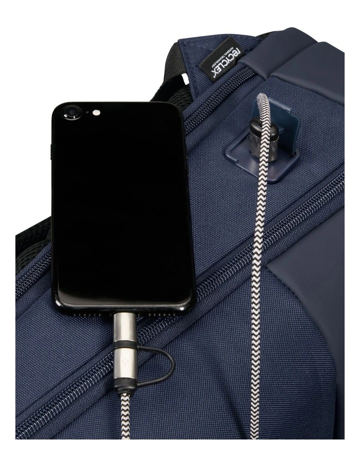 Stackd Biz Laptop Backpack 15.6 in Blue image 7