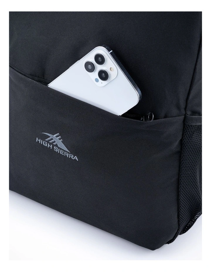 Boxed Foldable Backpack in Black image 7