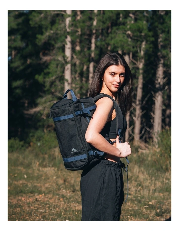 Travel Daypack in Black/Navy image 7