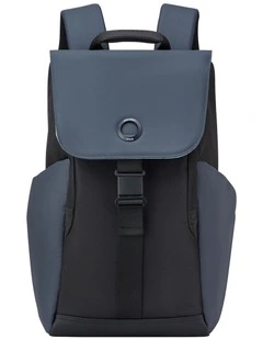 Delsey Securflap Backpack in Black