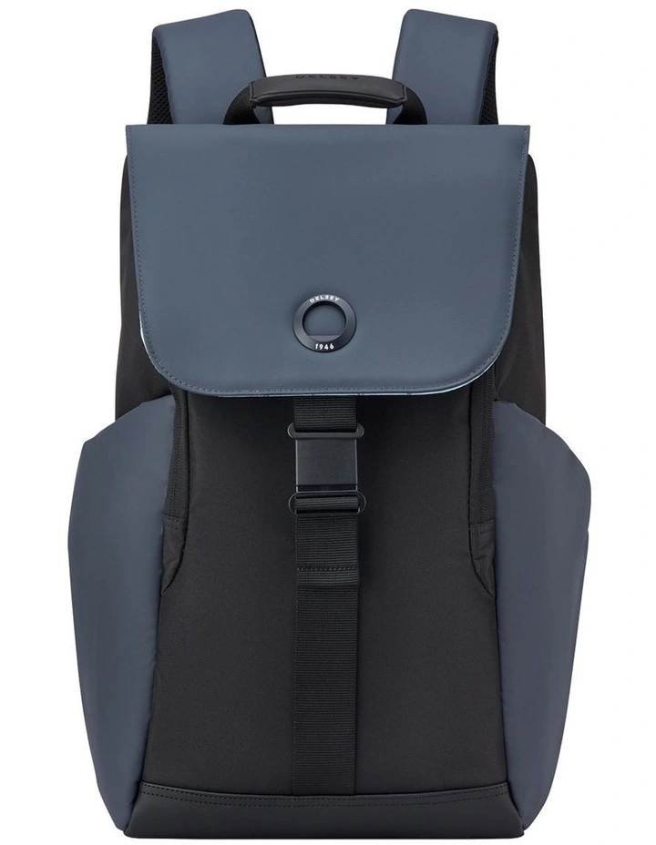 Delsey Securflap Backpack in Black image 1