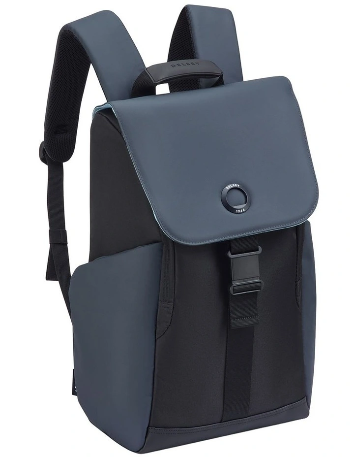 Delsey Securflap Backpack in Black image 2