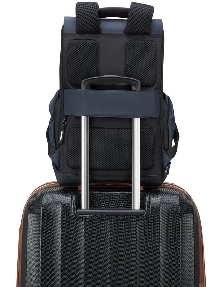 Delsey Securflap Backpack in Black image 5