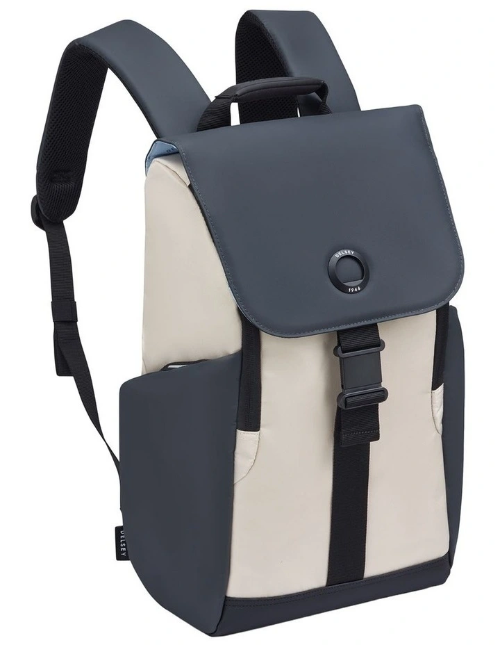 Delsey Securflap Backpack in Sand image 2