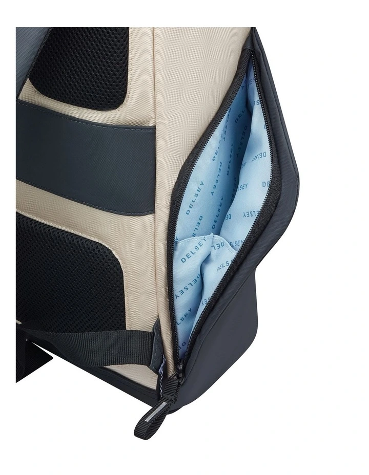 Delsey Securflap Backpack in Sand image 6